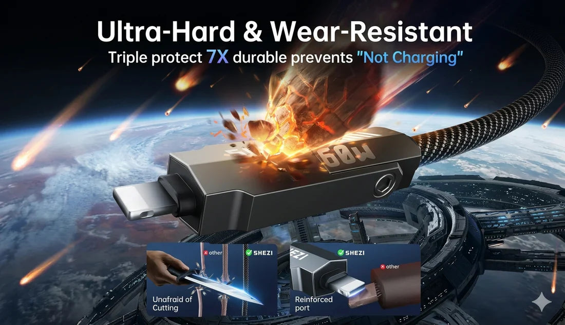 Say Goodbye to Broken Cables: The Ultimate 7X Durable Charging Cable Guide