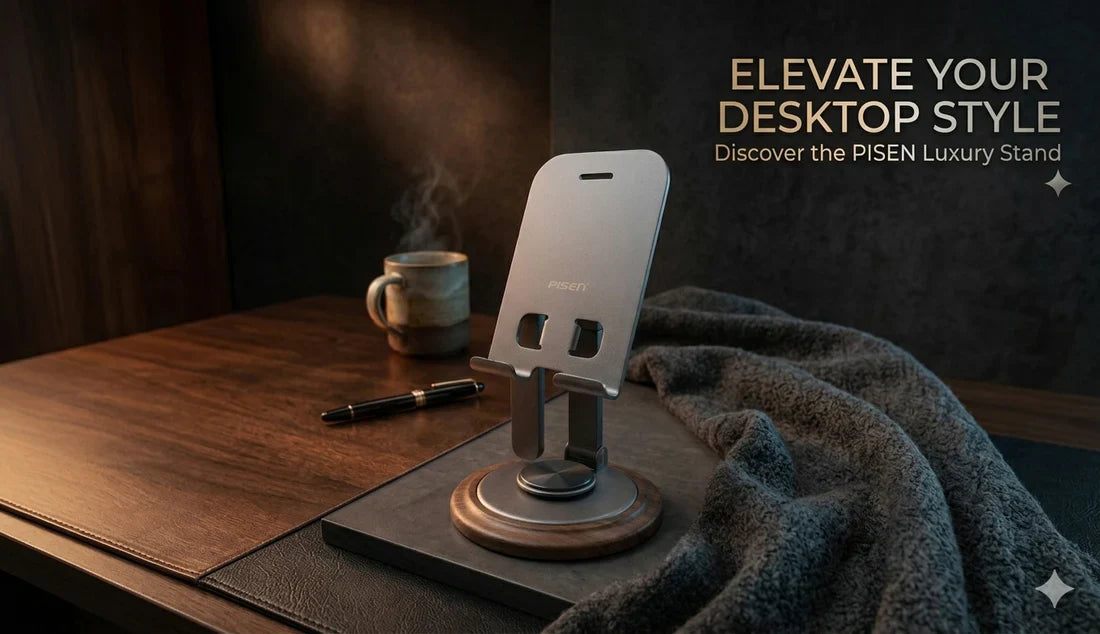 Premium Adjustable Phone Stand – Sleek Design with Ultimate Stability