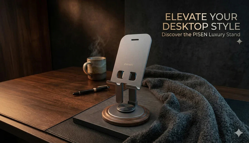 Premium Adjustable Phone Stand – Sleek Design with Ultimate Stability