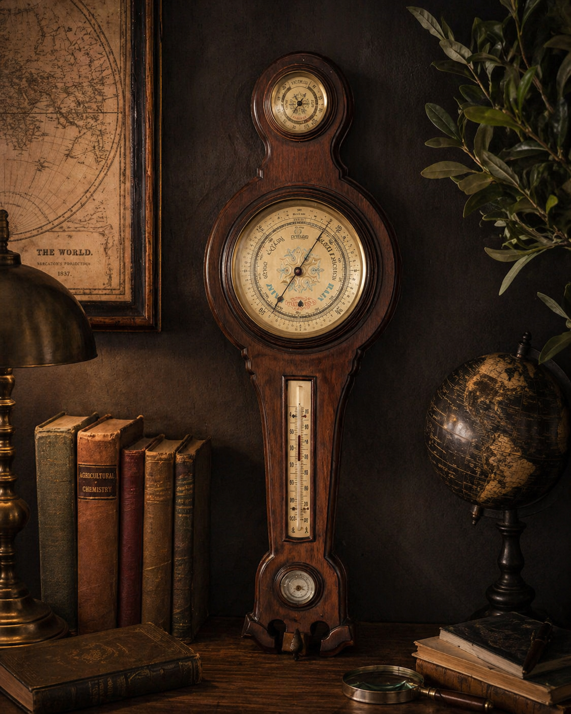Vintage Wooden Pendolam Clock