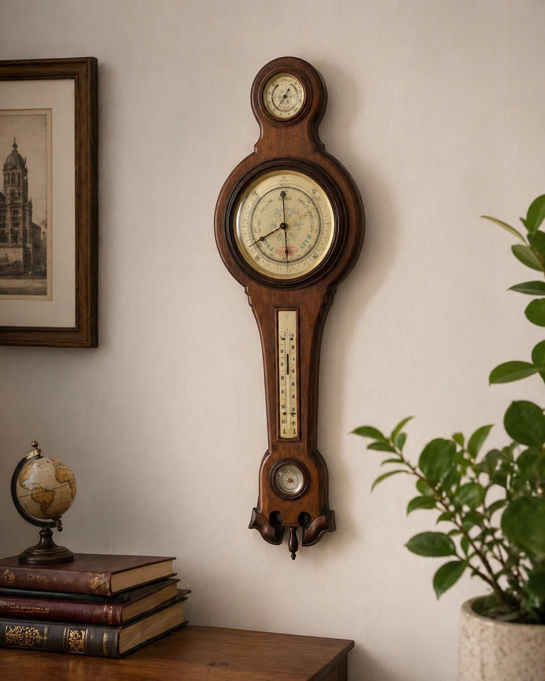 Vintage Wooden Pendolam Clock