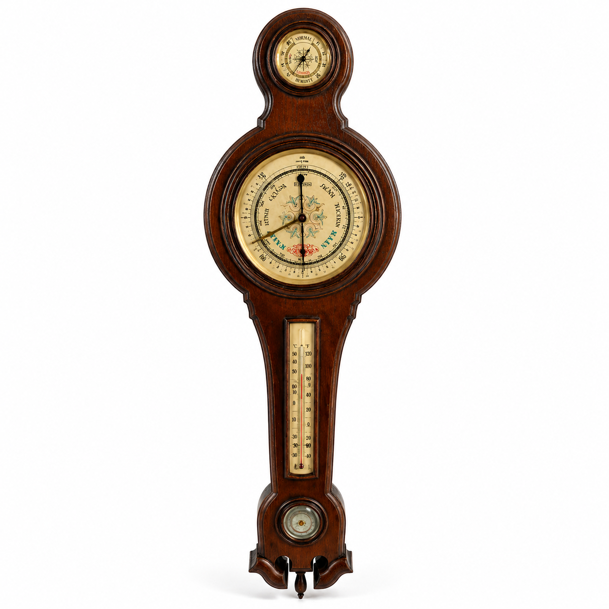 Vintage Wooden Pendolam Clock
