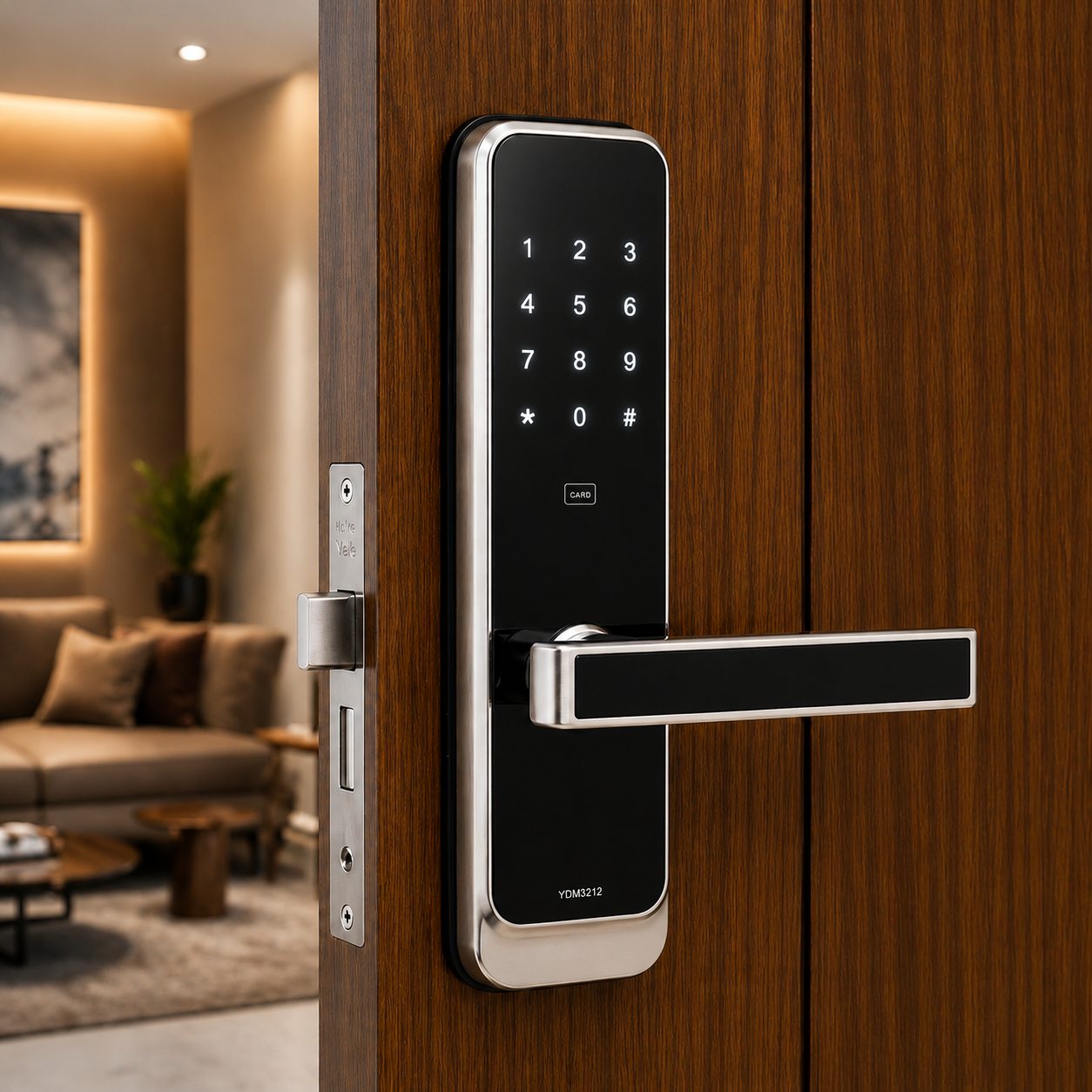 Digital Door Lock with Keypad & RFID Access